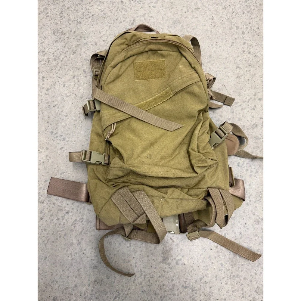 Eagle Industries Assault Pack Backpack D-3 3-DAY Khaki Tan USA Cordura Tactical